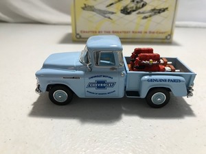 lot 318 image: 1997 Matchbox General Parts and Services 1955 Chevy Pickup die cast 143 scale