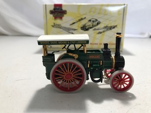 lot 330 image: 1997 Matchbox 1912 Burrell Traction Engine die cast 143 scale