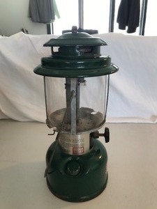 lot 340 image: Vintage Coleman lantern model 220J  January 1976