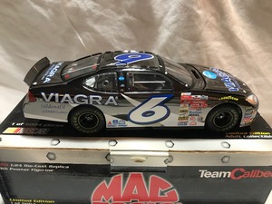 lot 347 image: 2001 MAC Tools Team Caliber NASCAR Viagra Mark Martin #6 limited edition 124 scale die cast stock car