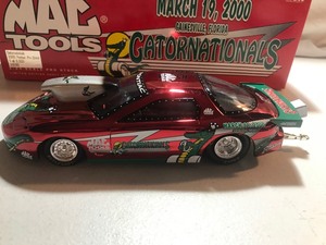 lot 392 image: March 19, 2000 Gator Nationals MAC Tools Pontiac Pro Stock Funny car 124 scale die cast