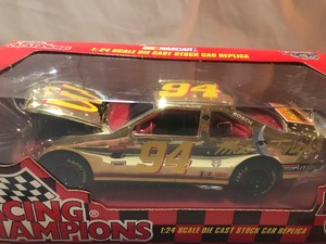 lot 397 image: Bill Elliott NASCAR 1998 Mac Tonight #94 Racing Champions Gold 124 NASCAR Diecast
