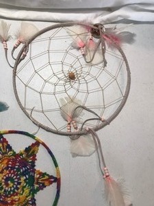 lot 134 image: 3 dream catchers