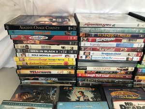 lot 158 image: 143 movie DVD lot