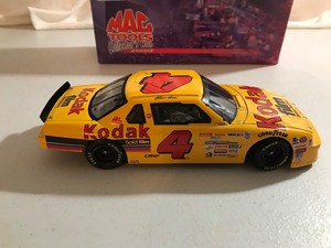 lot 292 image: 1991 NASCAR MAC Tools Collectors Club Ernie Irvan #4 Kodak Film 124 scale die cast stock car