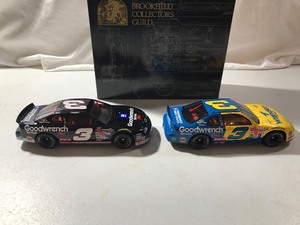 lot 294 image: 1999 NASCAR Brookfield Collectors Guild Dale Earnhardt #3 124 scale die cast stock car twin pack