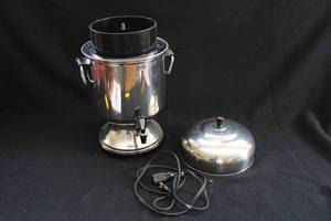 lot 118 image: Farberware Stainless Steel Coffee Urn
