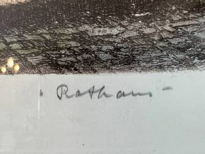 lot 44 image: Rotham Framed Art Print Signed by Artist