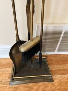 lot 30 image: Fireplace Iron Fireplace Tools