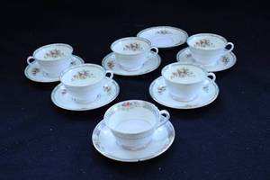 lot 162 image: Vintage Teacup & Saucer Set Noritake & Rose China