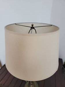 lot 20 image: Brass Art Deco Table Lamp