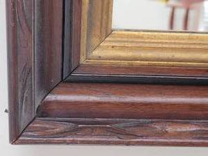lot 105 image: Antique Hall Mirror