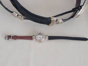 lot 24 image: Brighton Reversable Watch & Belt