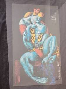 lot 164 image: Yuroz The Kiss with Personalized Signature