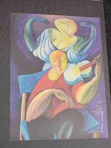 lot 165 image: Yuroz The White Violin Personalized Poster