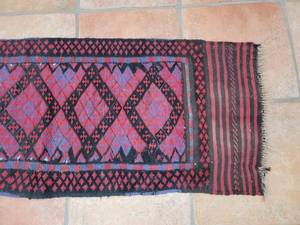lot 11 image: Vintage Afghan Mushkwani Style Runner