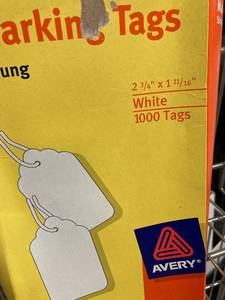 Strung Marking Tags