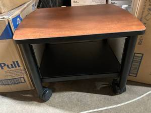 Under Table Printer Stand