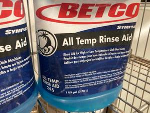 Dishwasher Rinse Aid