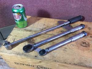 lot 27 image: 14 - 38 - 12dr Torque Wrenches