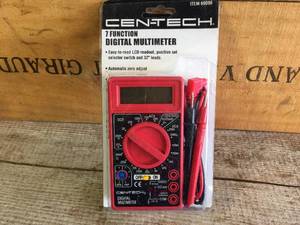 lot 66 image: Centech 7 Function Digital Multimeter