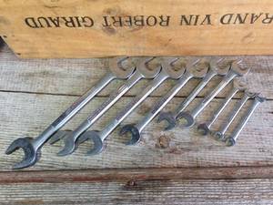 lot 75 image: Craftsman SAE Open-End Wrenches