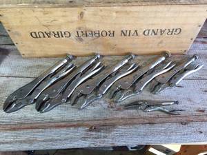 lot 88 image: 6 Vise-Grip Locking Pliers