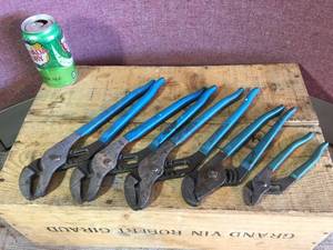 lot 89 image: 5 Channel Lock Pliers