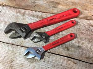 lot 96 image: 3 Crescent Wrenches