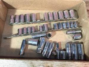 lot 103 image: Group Channel Lock Sockets