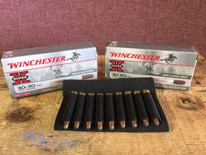 lot 129 image: Winchester 30-30 Jacketed Hallow Point Rounds-Ammo