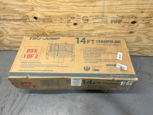 lot 94 image: TRU-JUMP 14 FT Trampoline (partial)