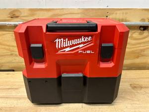 lot 3 image: MILWAUKEE M12 FUEL 12-Volt Lithium-Ion Cordless 1.6 Gal. WetDry Vacuum (Vacuum-Only)