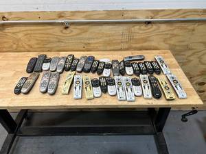 lot 100 image: Lot of TV Remotes