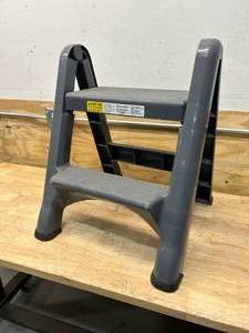 lot 61 image: Foldable Step Stool (2-step)