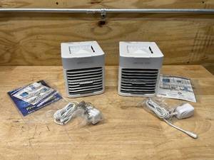 lot 62 image: ARCTIC AIR Lot of 2- Pure Chill Personal Space Coolers