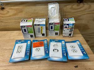 lot 112 image: Lot of Electrical Wall Plates
