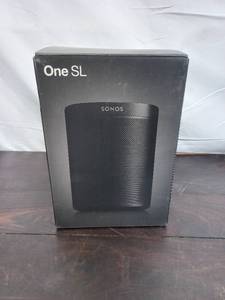 lot 33 image: Sonos One SL Smart Speaker