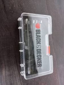 lot 108 image: Black And Decker Bits With Case