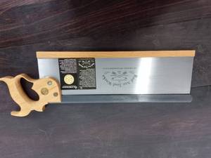 lot 123 image: Bad Axe Tool Works Tenon Saw