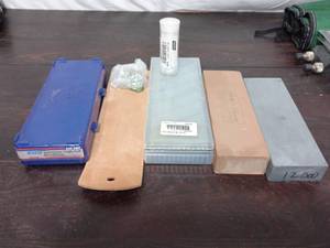 lot 130 image: Knife Sharpening Stones