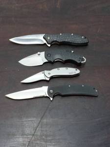 lot 149 image: Four Kershaw Knives