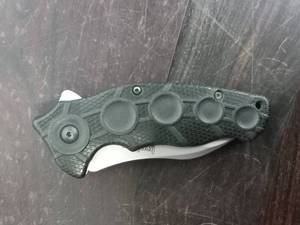 lot 162 image: Kershaw Spring Assisted Knife Model 1820