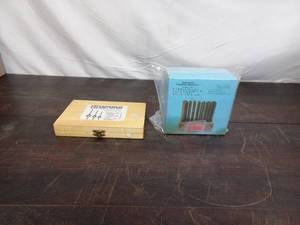 lot 226 image: 22 Piece Tapered Drill Bit Set And 28 Piece Transfer Punch Set