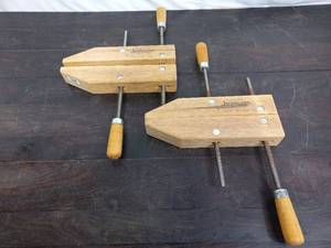 lot 233 image: Two Jorgensen Hand screw Clamps