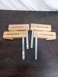 lot 236 image: Four 7.5 Lever Cam Clamps