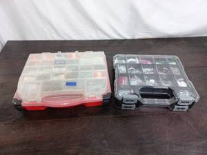 lot 263 image: Two Tool Organizers With Hardware And Accessories