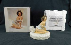 lot 2 image: The Elvgren Collection Suzanne Numbered Figurine by Reelart Studios
