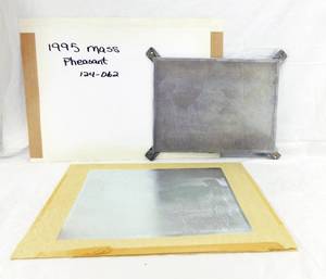 lot 20 image: Vintage David Maass Pheasant Magnesium Embossing Plate