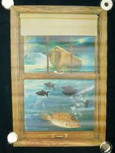 lot 87 image: Lot of 5 Vintage 1970s Stancraft Products Noahs Ark Posters